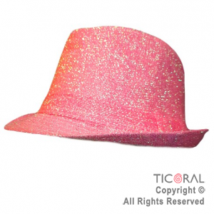 SOMBRERO TANGUERO FUNYI GLITTER ROSA X  1